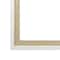 Simply Essentials™ 5' x 7" White & Natural Two-Tone Frame by Studio Décor®
